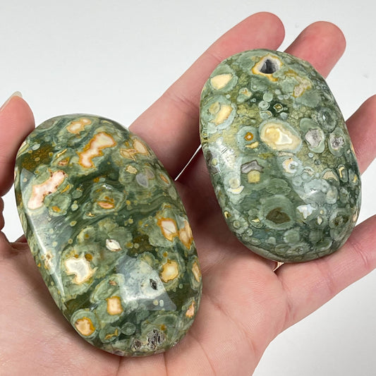 Rainforest Jasper Palmstone
