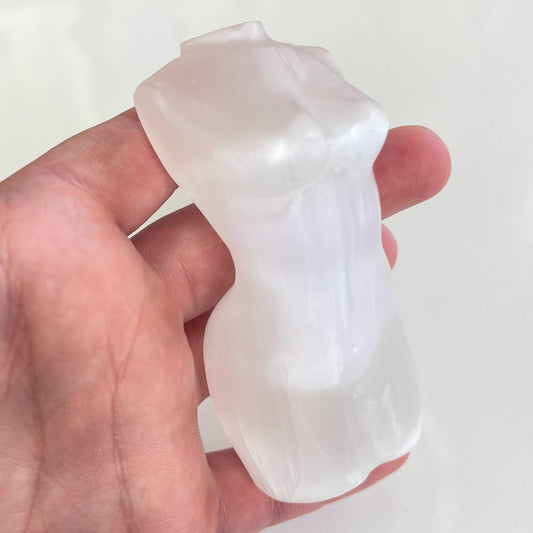 Selenite Goddess Body