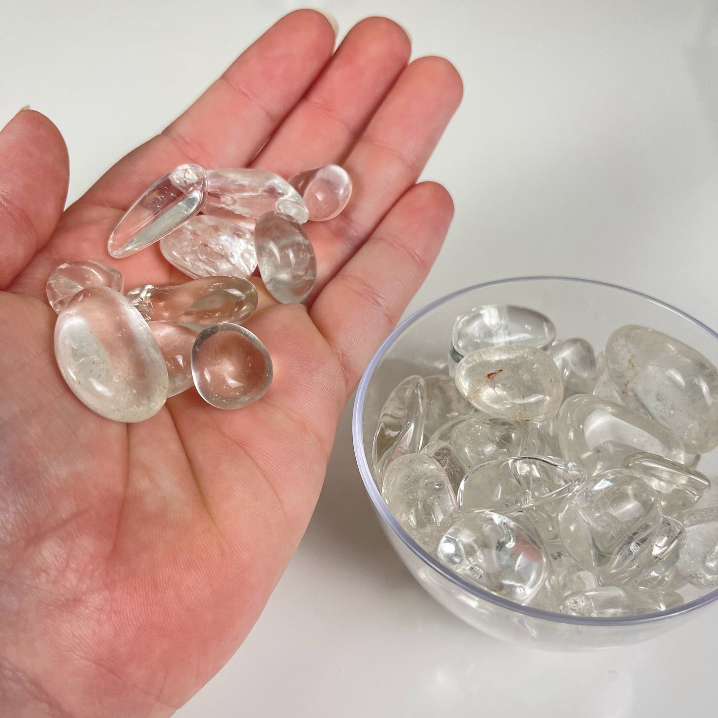 Clear Quartz Tumble