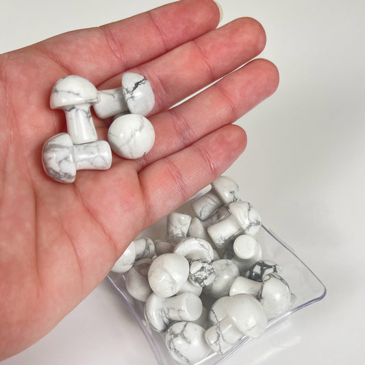 Howlite Mushroom