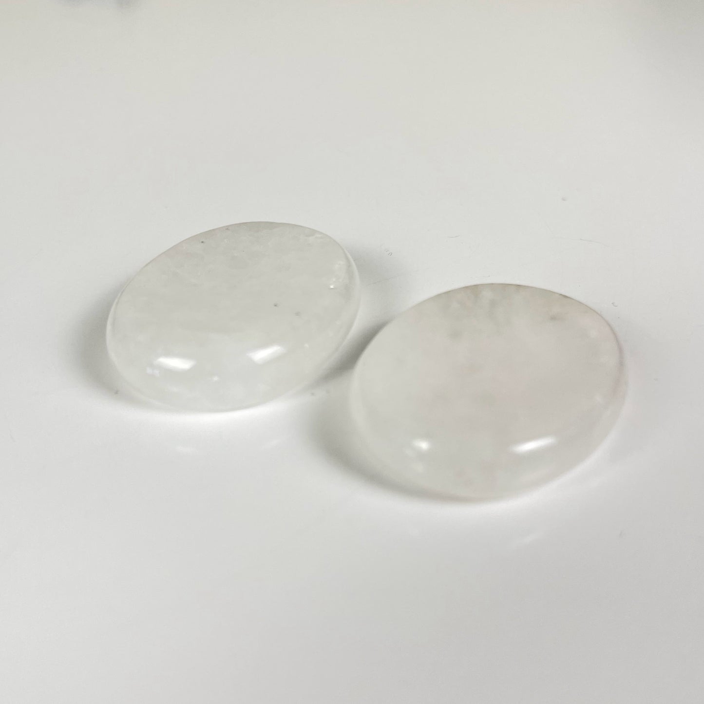 Clear Quartz Worry Stone