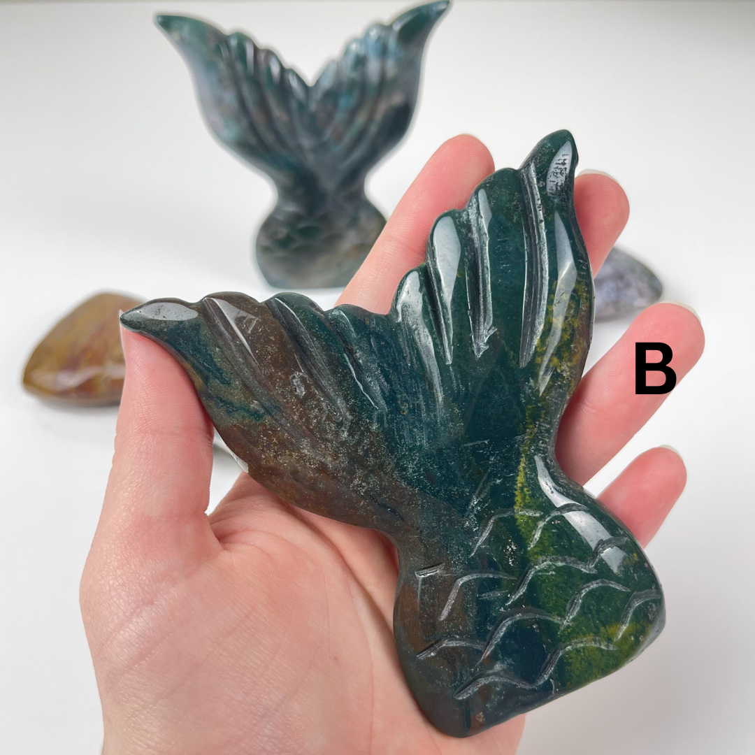 Ocean Jasper Mermaid Tail