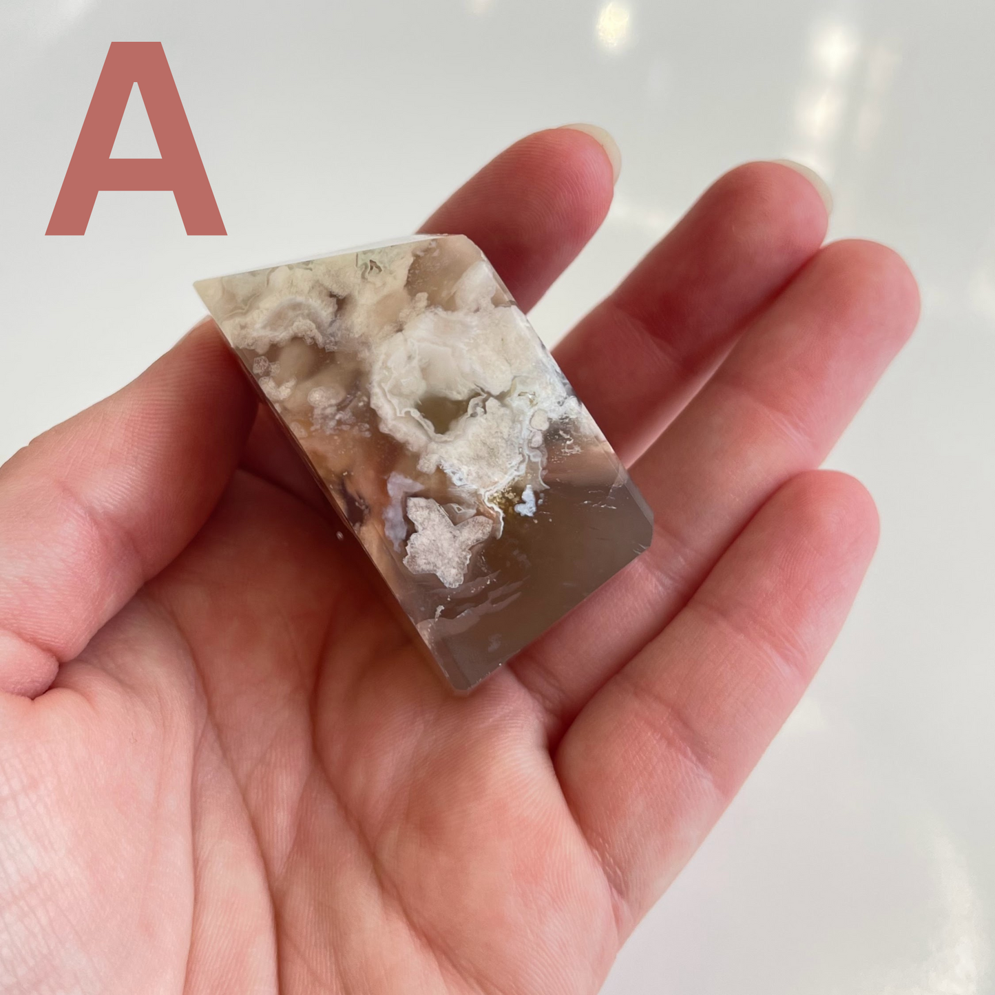 Flower Agate Small Freeform