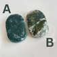 Moss Agate Palm Stones