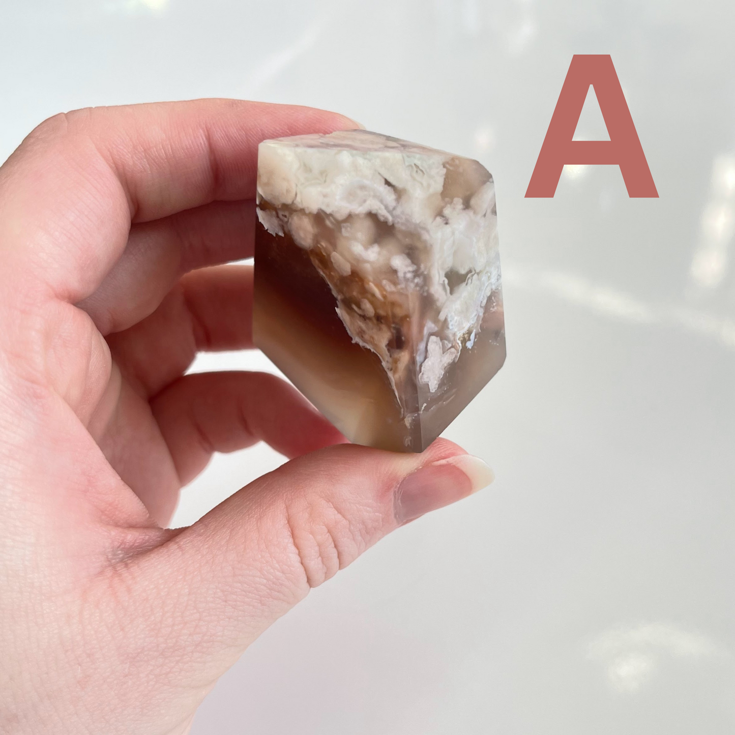 Flower Agate Small Freeform