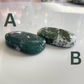 Moss Agate Palm Stones
