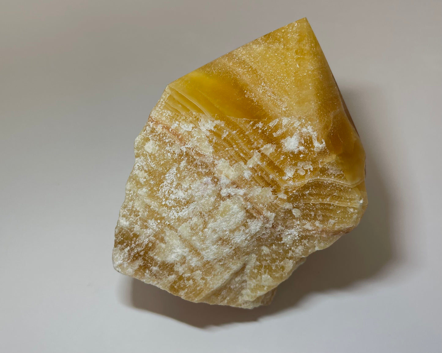 Orange Calcite Large Polished Point