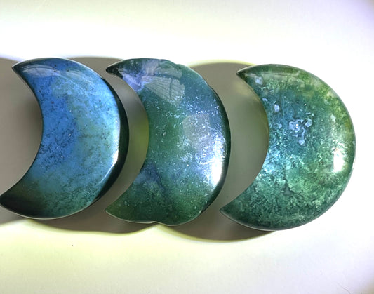 Moss Agate Moons
