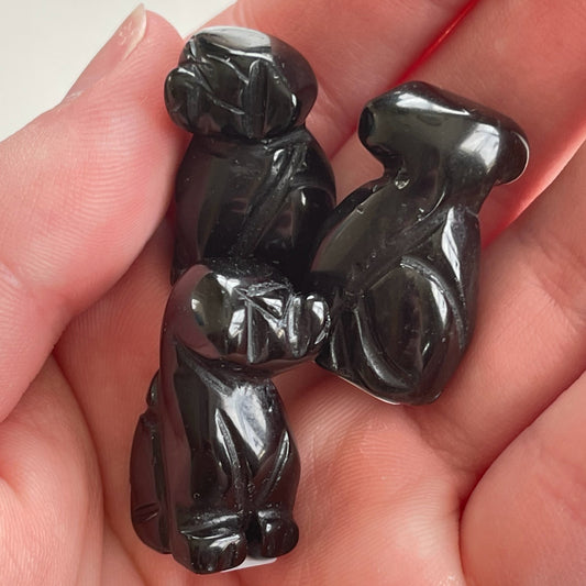 Black Obsidian Dog