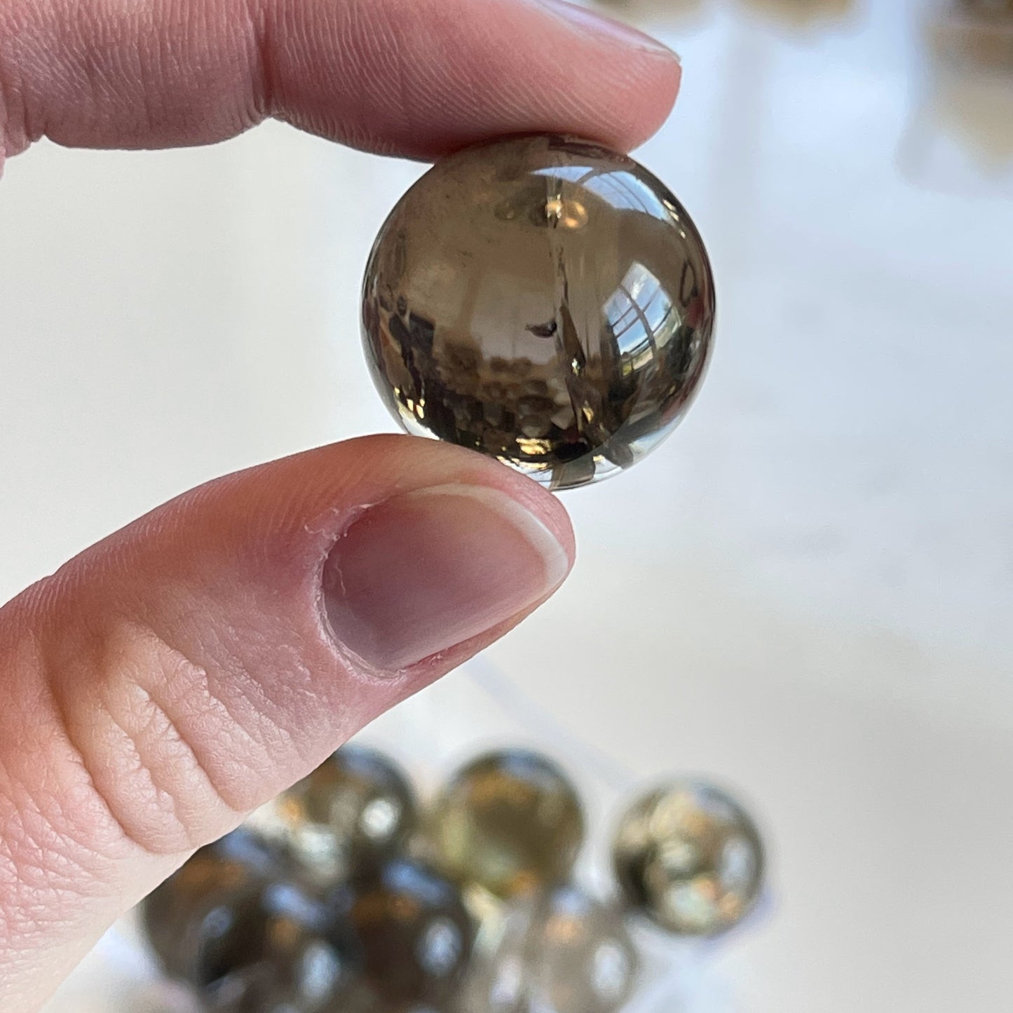 Smokey Quartz Mini Spheres