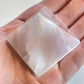Selenite/Satin Spar Pyramid