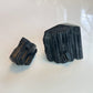 Black Tourmaline Raw W/Mercedes Top