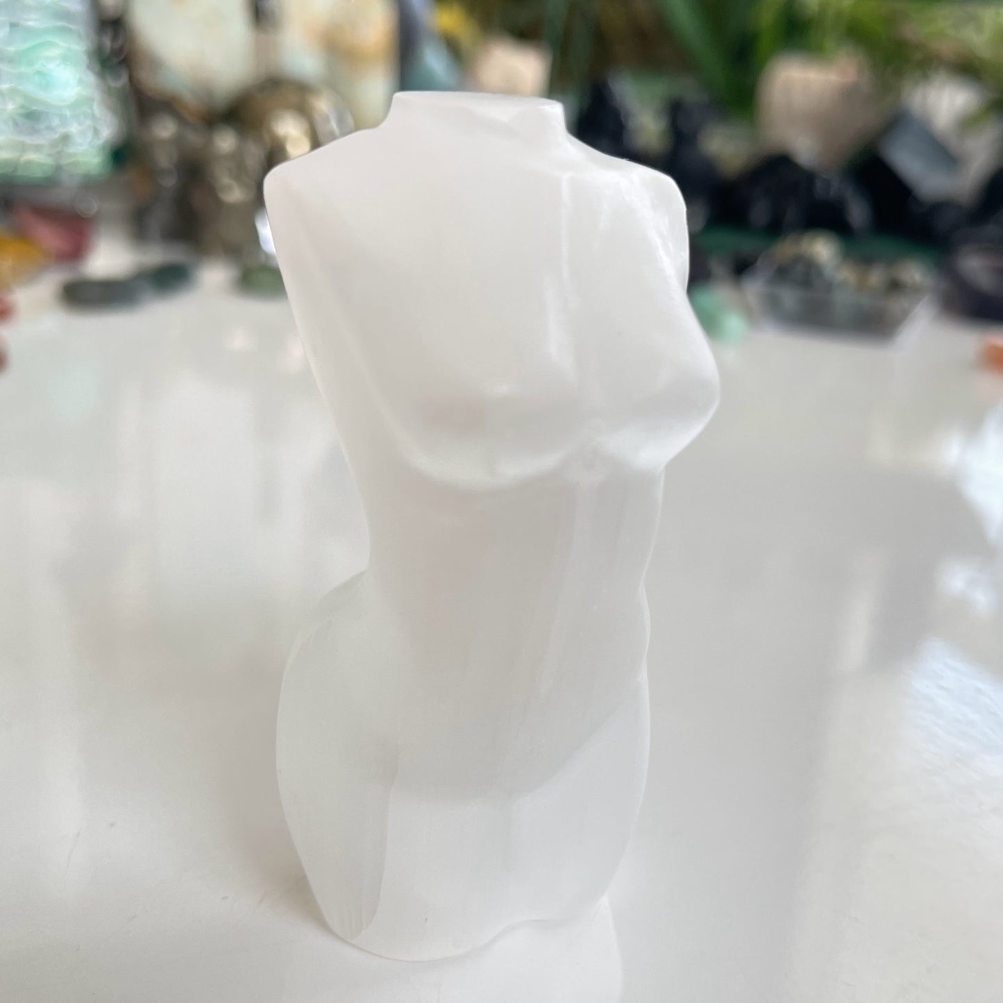 Selenite Goddess Body