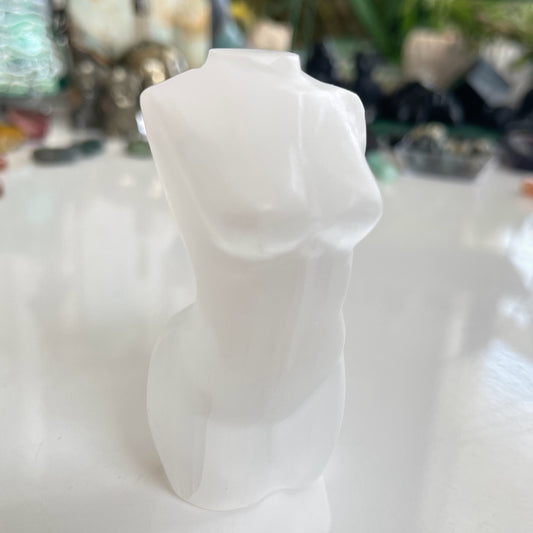 Selenite Goddess Body