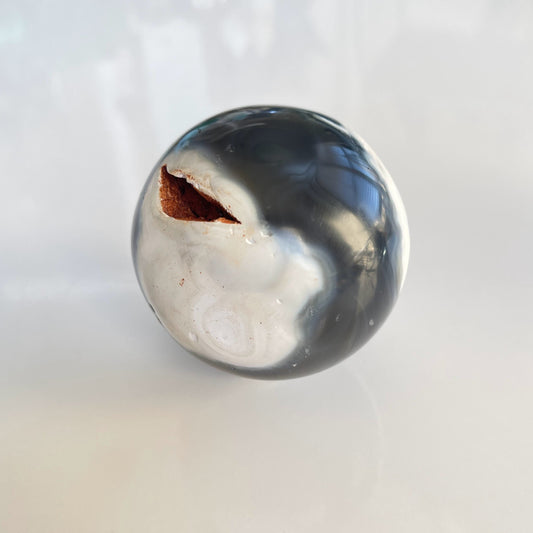 Orca Agate Sphere