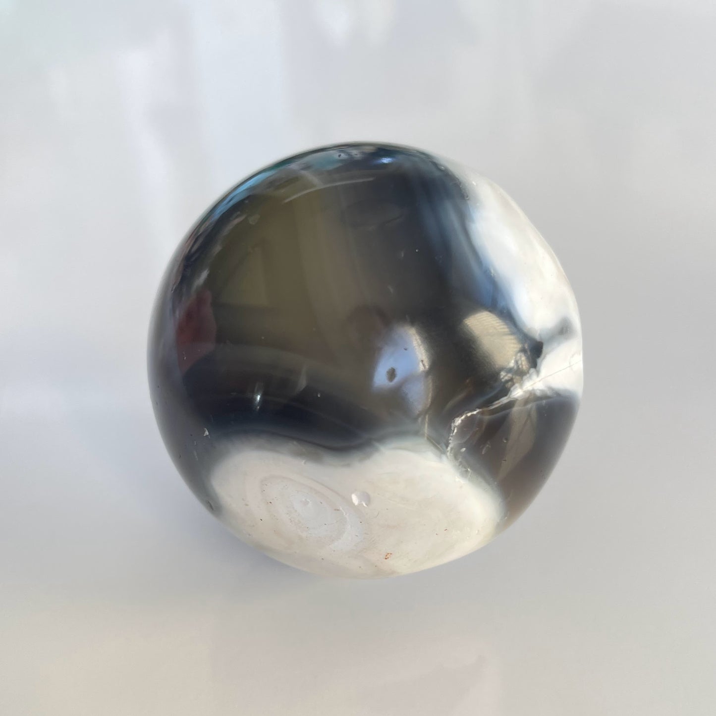 Orca Agate Sphere