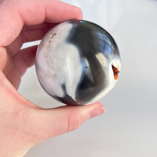 Orca Agate Sphere