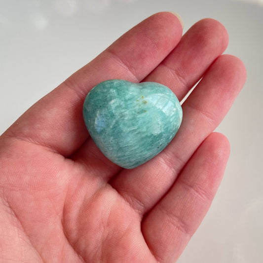 Amazonite Small Heart