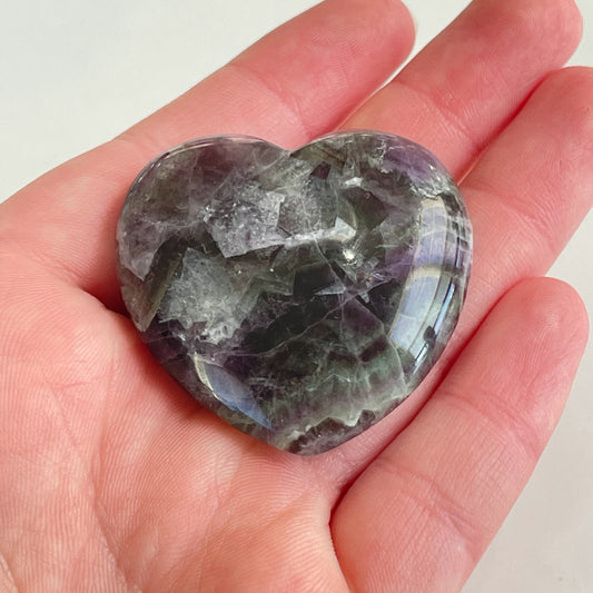 Fluorite Heart