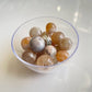 Flower Agate Mini Spheres