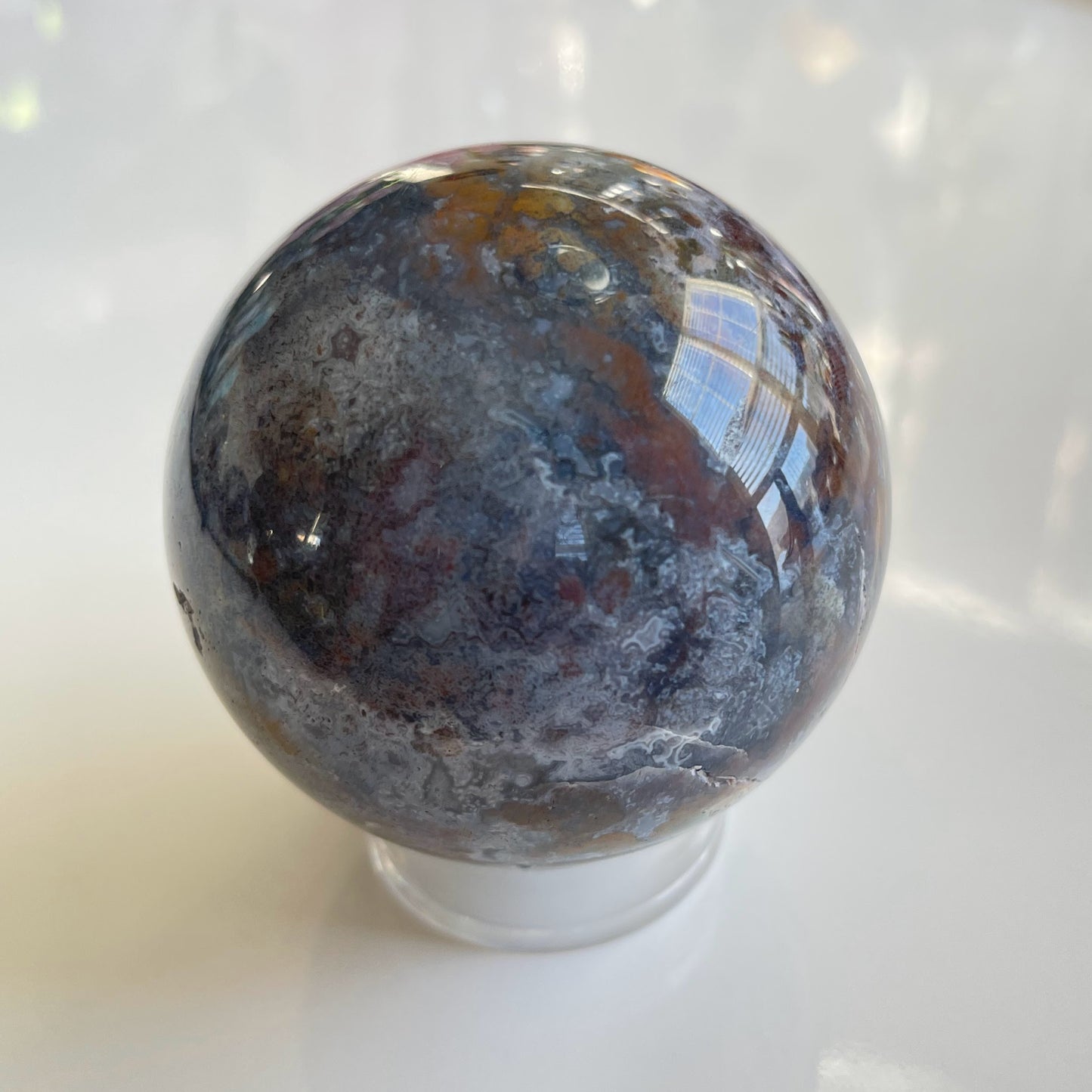 Ocean Jasper Sphere