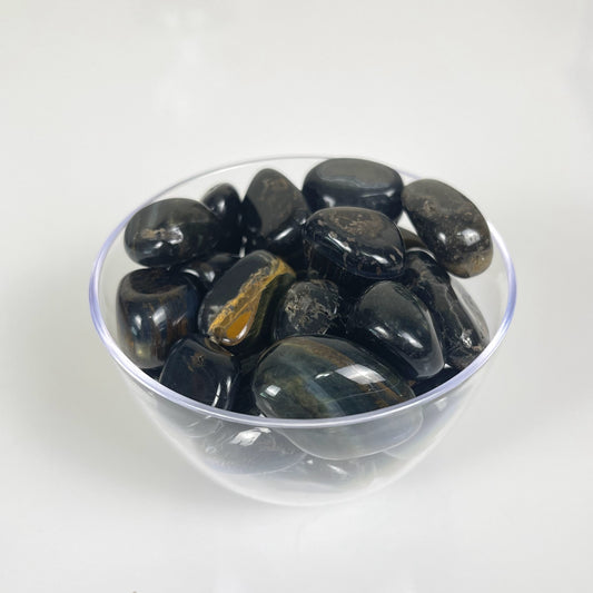 Blue Tigers Eye Tumble