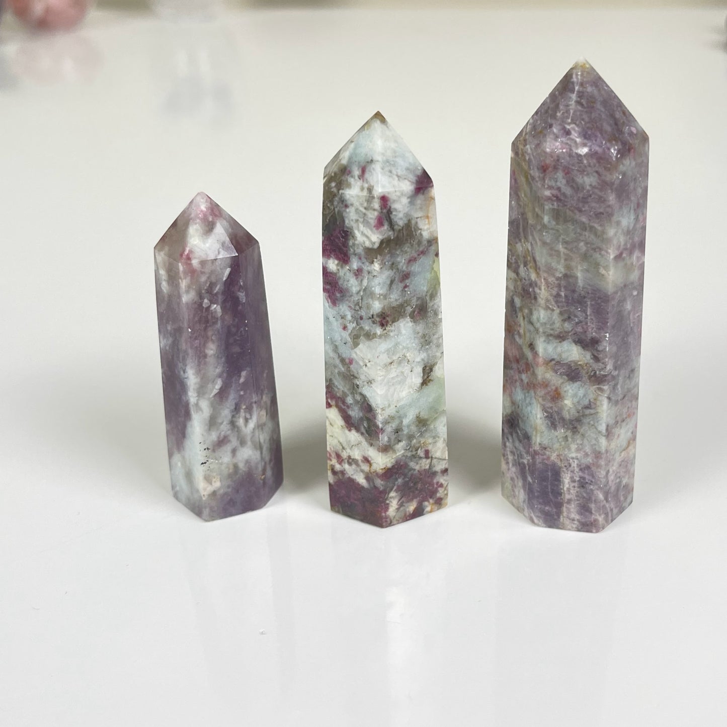 Pink Tourmaline Tower