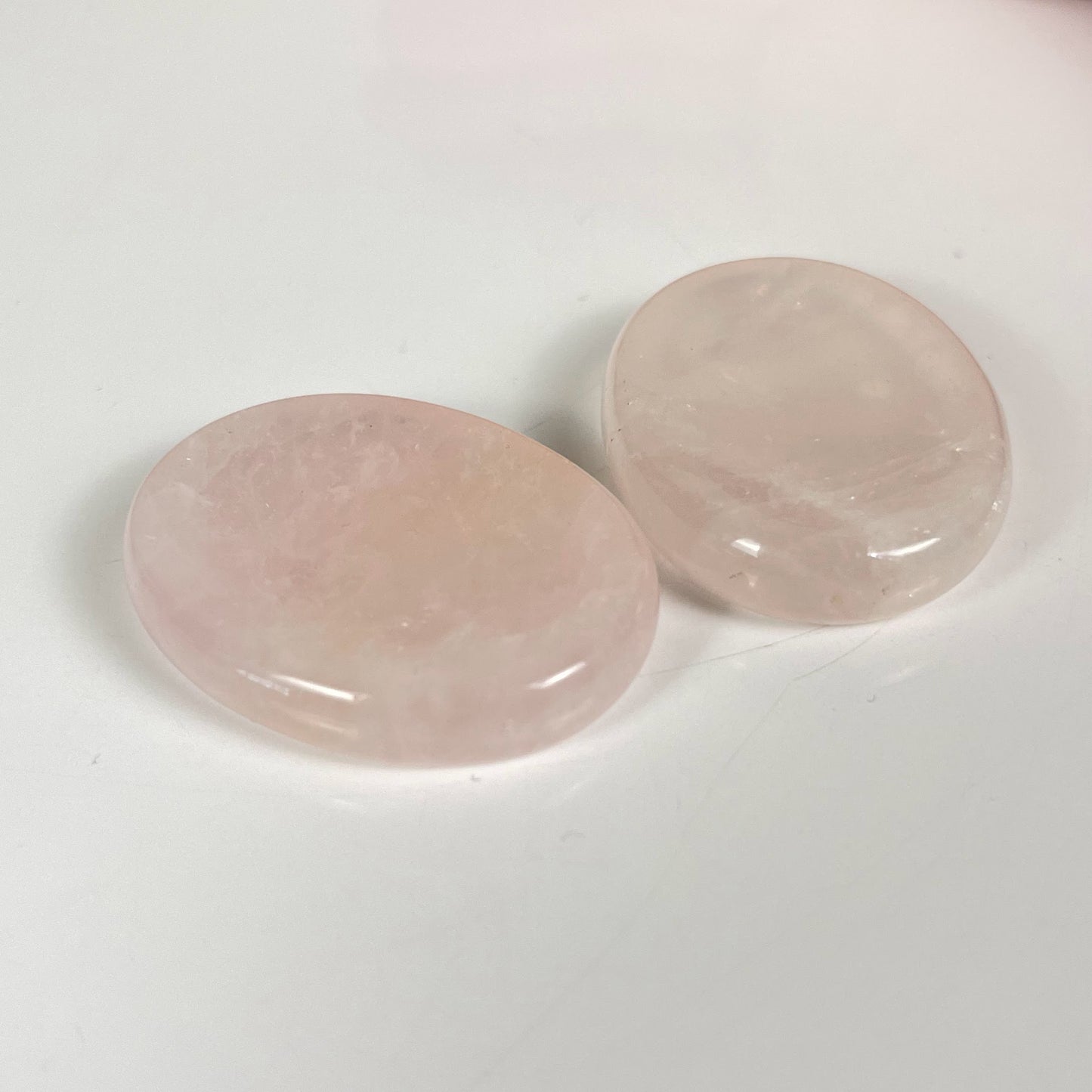 Rose Quartz Worry Stone