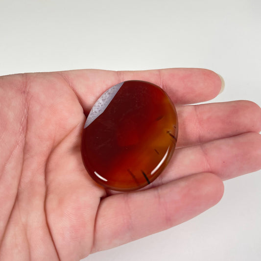 Carnelian Worry Stone