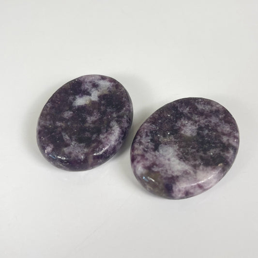 Lepidolite Worry Stone
