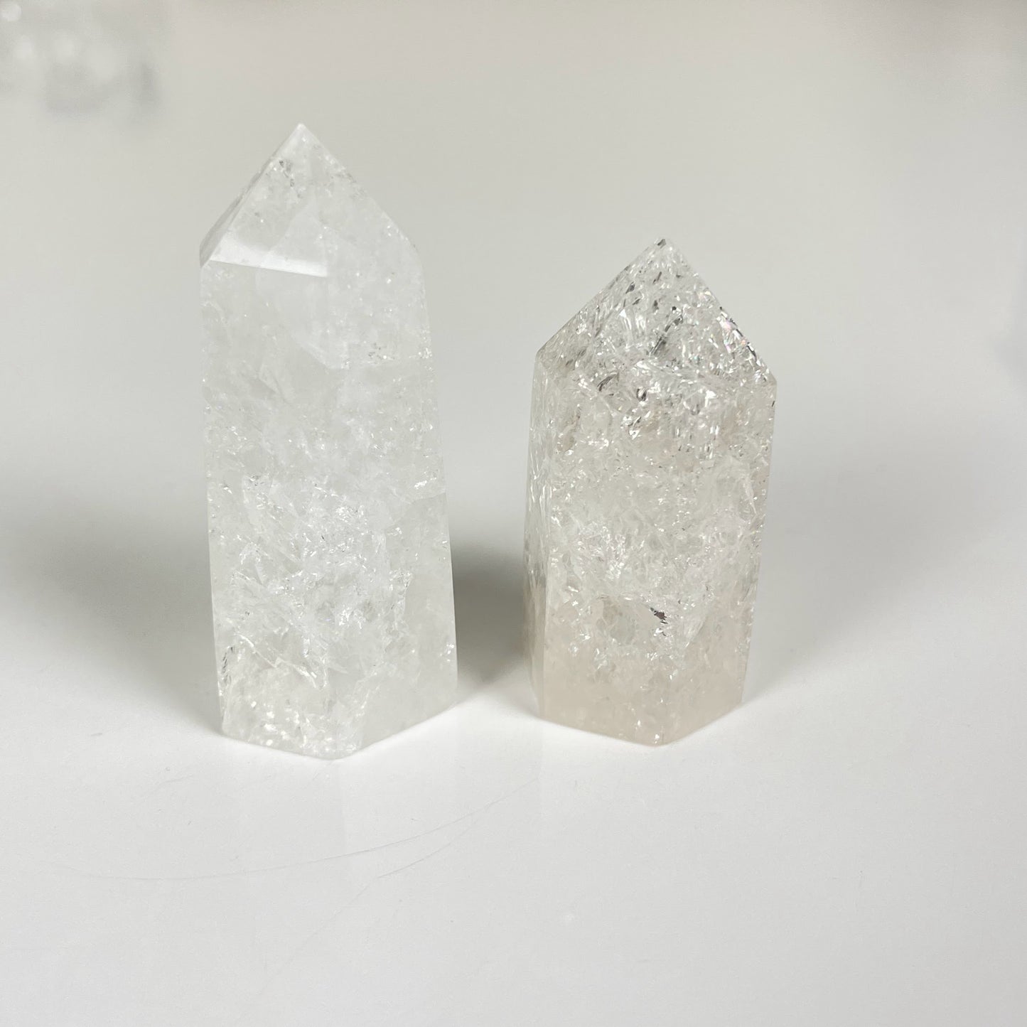 Crackle Quartz Tower