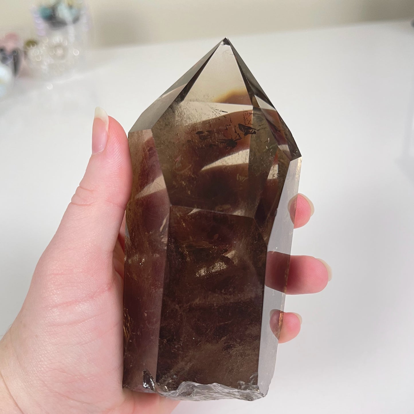 Smokey Quartz Raw Point