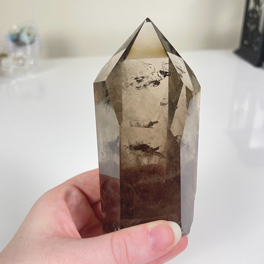 Smokey Quartz Raw Point